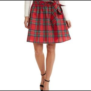 Jolly Plaid Skirt